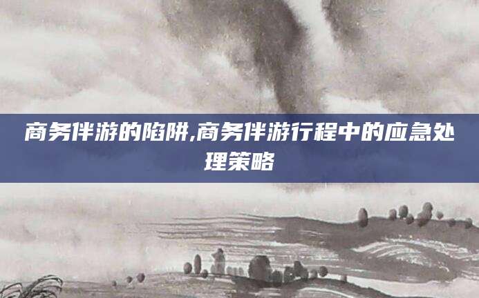 山东商务伴游的陷阱,商务伴游行程中的应急处理策略